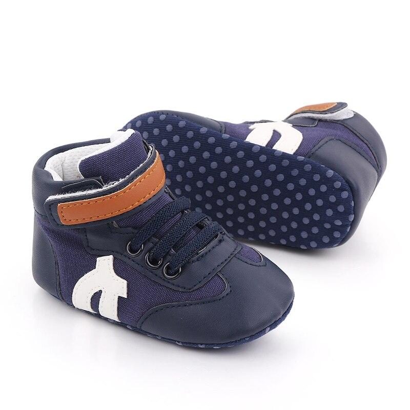 Herbst Baby Jungen Mädchen Patchwork Anti-Rutsch Schuhe Turnschuhe Kleinkind Weiche Sohlen Erste Wanderer