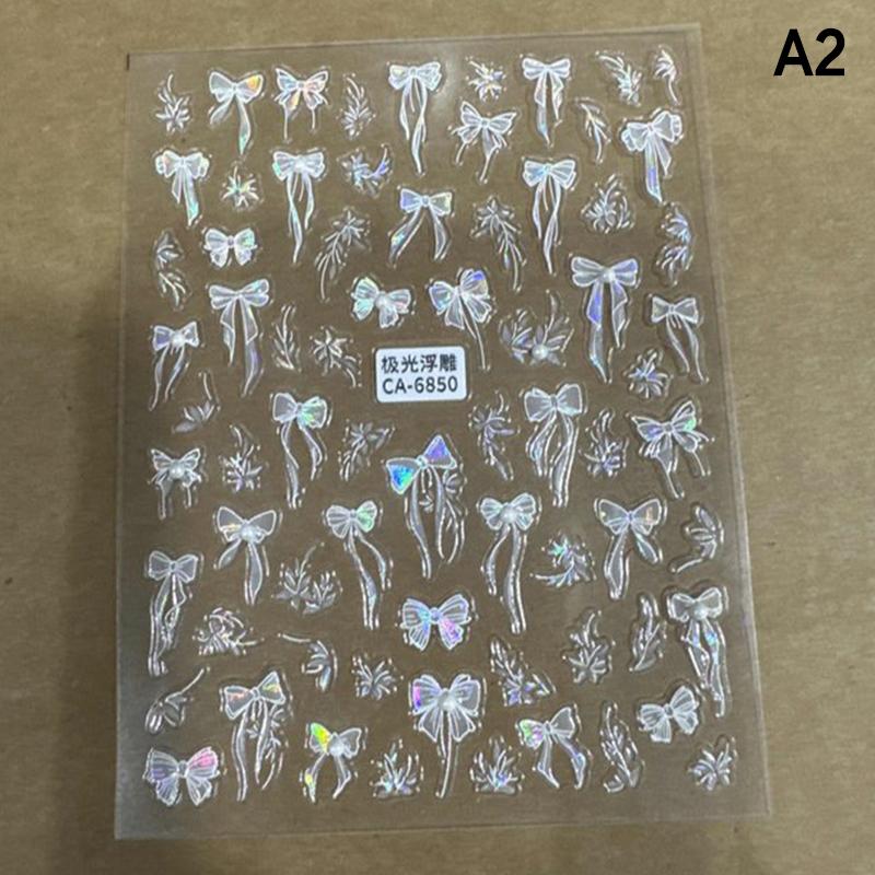 

Наклейка для ногтей в форме жемчужного банта, клей для улучшения внешнего вида, маникюрный салон своими руками, стереоскопическое украшение для ногтей, энтузиасты маникюра A2