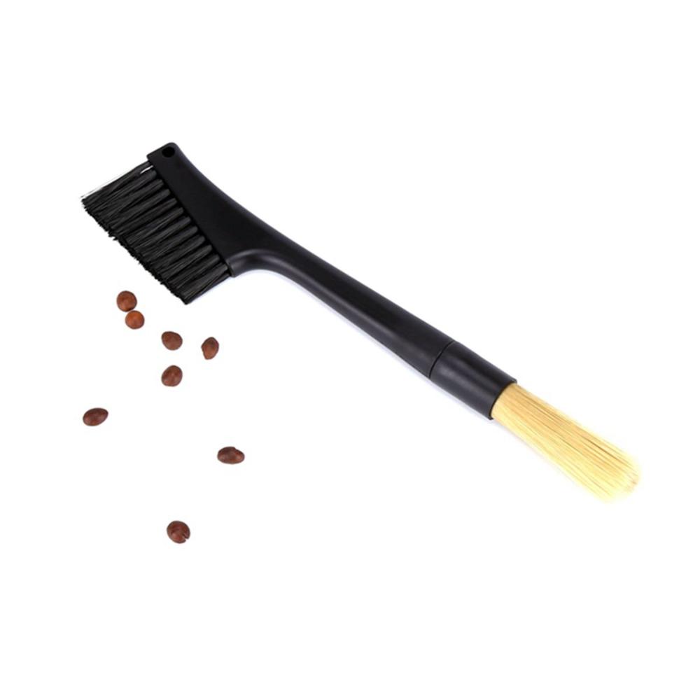 Double Head Coffee Grinder Brush Cleaning Tool Coffee Machine Accessories Espresso Cleaner