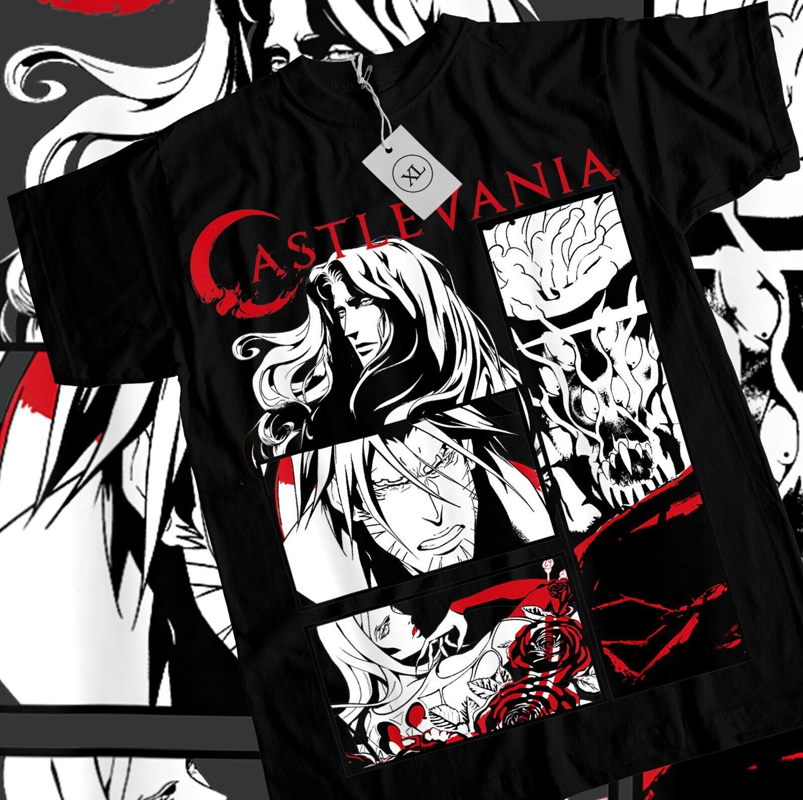 

CASTLEVANIA Symphony of the Night New Unisex T-Shirt,top gaming vidio 4XL