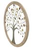 Wall Panel With Mirror Tree Of Life Cm Ø 61X1,8