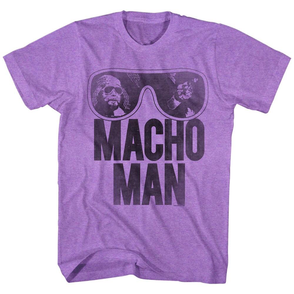 

Macho Man Randy Savage Image In Sunglasses Men s T Shirt WWE Wrestling Legend Unisex T-Shirt XXXXL