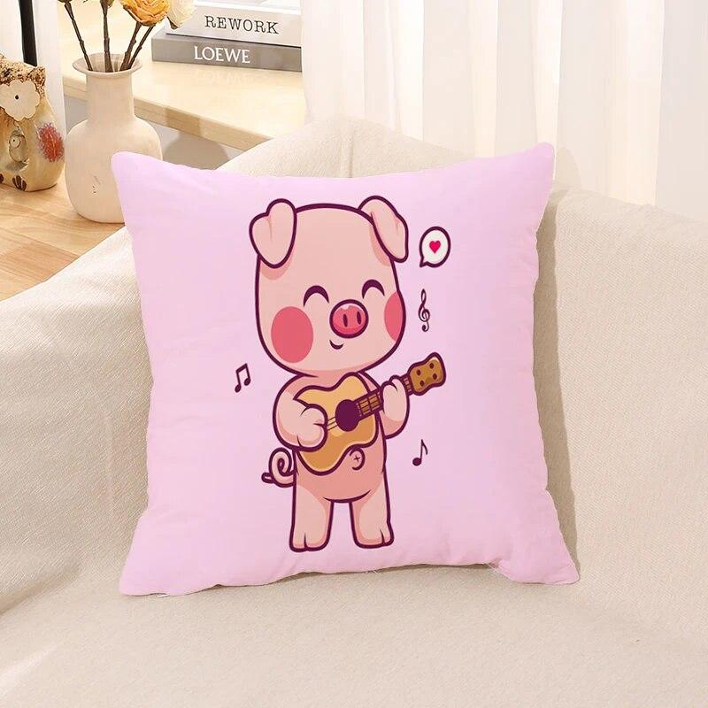Animal Pillowcase Kawaii Room Bed Pillow Cushion Cover   Sofa