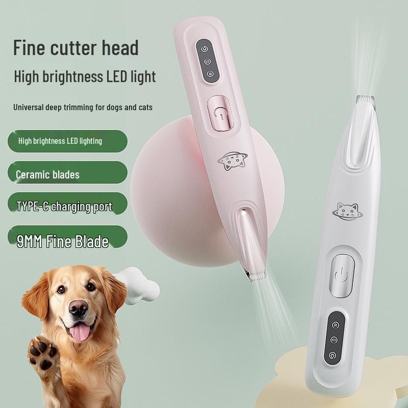 Rechargeable Waterproof Pet Clipper: Whole Body Shaver for Cats & Dogs, Trims Paws & More