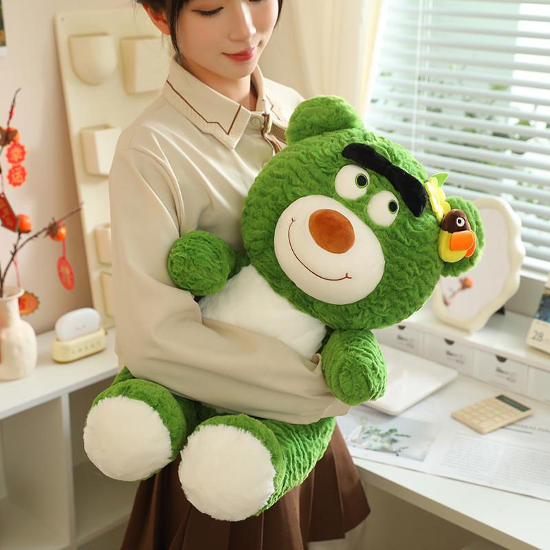 Glowworm Bear Teddy Plush Toy Cute Sniffles Bear Doll With Lightup Feature