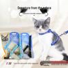 Meow Star Cat Harness & Leash for British Shorthair, Ragdoll, Siamese, and Tabby