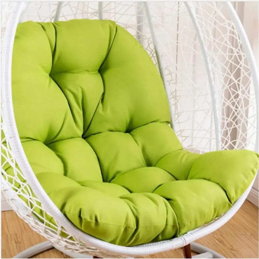 Balcony Egg Chair Cushion Seat Pad Swing Hanging Chair Mat Pillow Patio Garden Outdoor Thickened Hammock Rocking Chair Seat