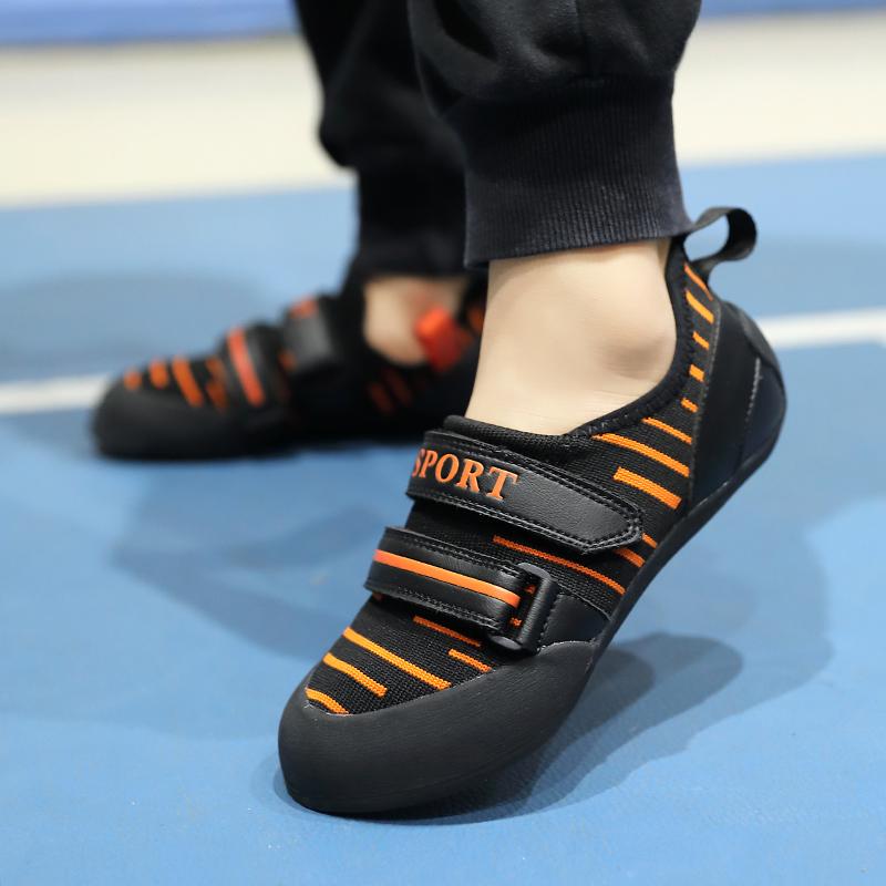 Kletterschuhe für Kinder Hallenkletterschuhe für Jungen Mädchen Outdoor Anfänger Einsteiger Klettertrainingsschuhe