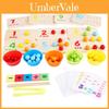 Wooden Multifunctional Arithmetic Clip Bead Learning Board Puzzle Toy Set For Kids