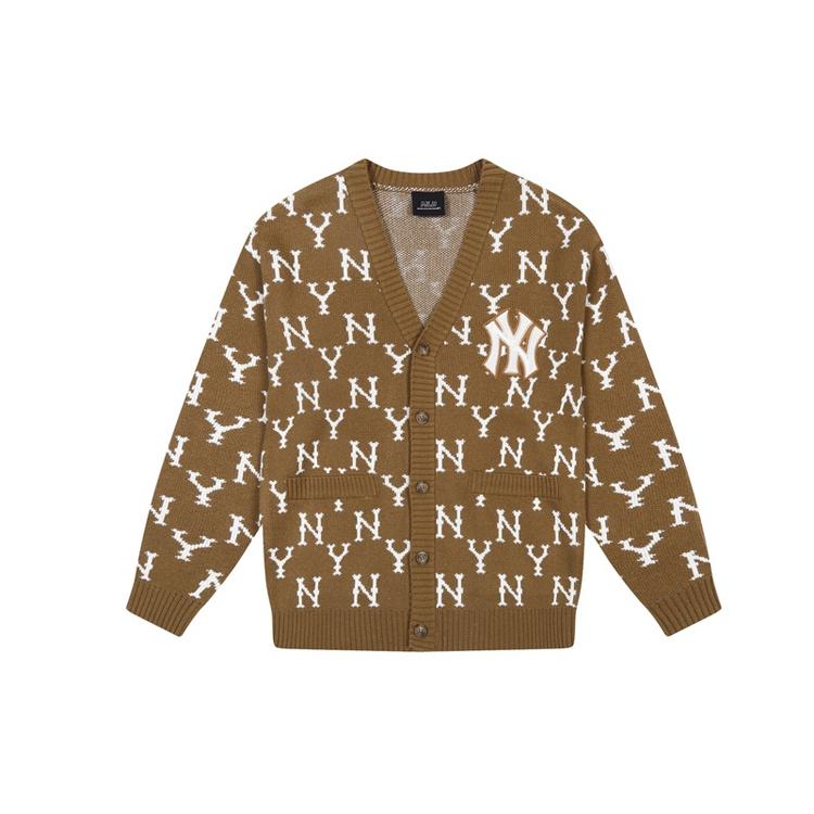 MLB Old Flower Sweater Unisex Beige 31KTM1041-50B M