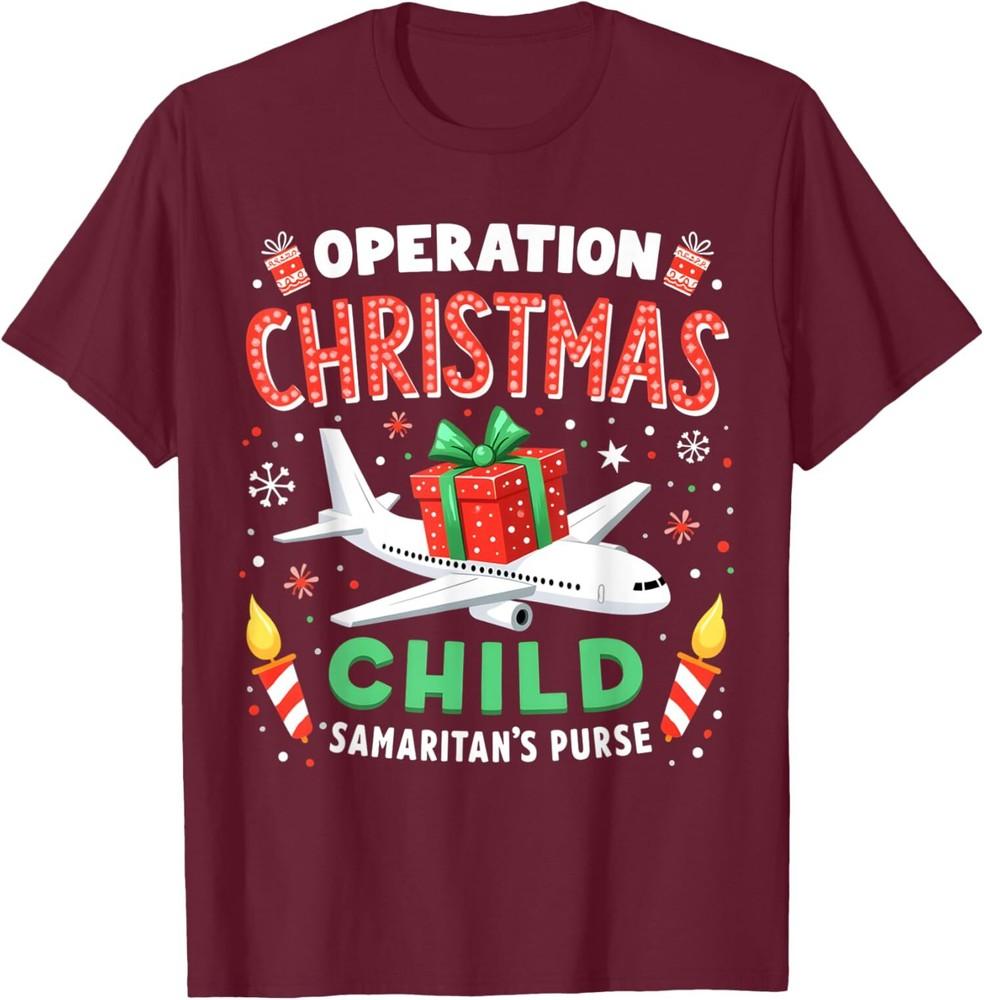 Operation Christmas Child Funny Family Matching Xmas Unisex T-Shirt Unisex T-Shirt L