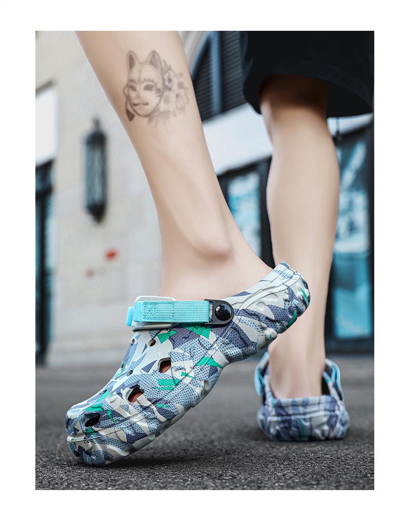 2024 Herren Trendige Streetart Sportsandalen: Coole, modische Sommer-Outdoor-Bekleidung