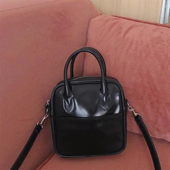 PU leather bags for women small flap shoulder bag casual fashionable