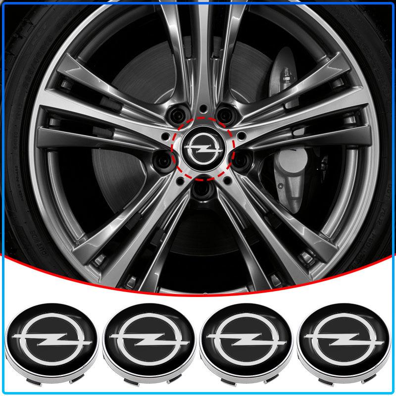 4PCS 56 60mm Car Styling Wheel Center Hub Caps Rim Cover Badge Emblem Sticker For Opel Astra H G J Insignia Mokka Zafira Corsa Vectra B C D