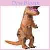 Fantástico Fato de Dinossauro T-rex Inflável para Adultos Para Festas de Fantasia Memoráveis