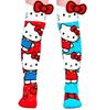 3D Cartoon Girl Knee-High Socks - Free Size for Kids