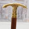 Brass Walking Stick Anchor Cane Gift for Grandfather Father Aluminium Sailor Cane Art Deco Style
