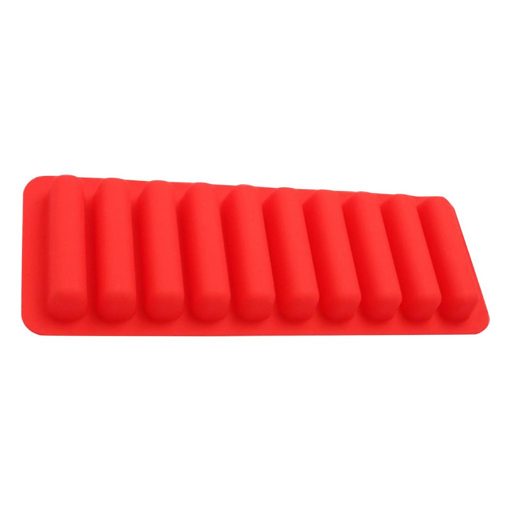 10long Modeling Silicone Cake Mold Finger Muffin Cup Cake Cup Baking Mold Ice Lattice Mold
