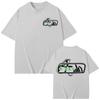 Forward Observations Group Double Sided Print T-shirt Men Women High Street Fashion Trend T-shirts Summer Loose T Shirt