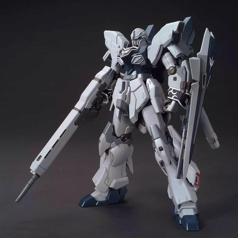 New HGUC 217 1/144 Sinanju Proto Raw Stone Nt Ver Action Figure Model Kit Precise Molding Plastic Model Toys Collectible Model