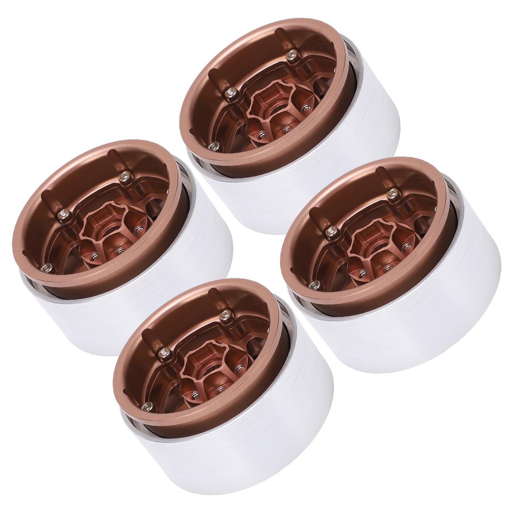 4PCS 1.9 Inch RC Car Hub Aluminum Alloy for 1Celsius10 RC Track for  al SCX10 90046   03007 for   MST
