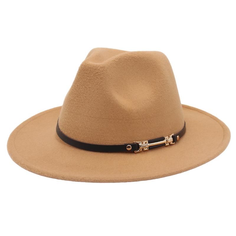 New Top Hat British Style Cashmere Fashion Jazz Hat Versatile With Felt Hat Wholesale Hat