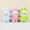 Adorable Long-haired Plush Bunny Keychain Lovable Rabbit Blind Box Collectible