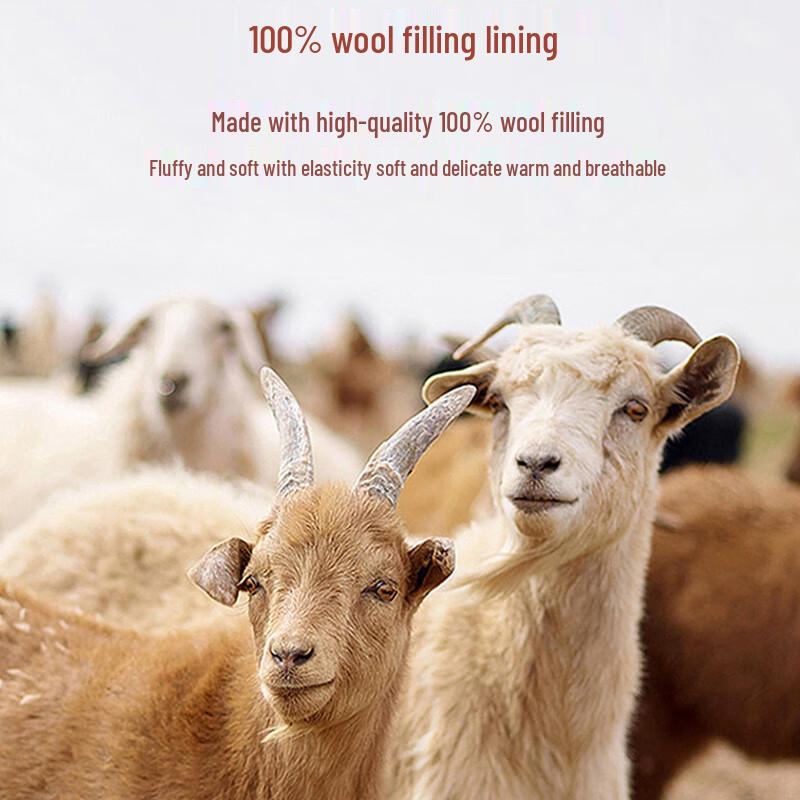 LANGSHA Women's 100% Wool Thermal Leggings