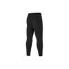 Skechers Solid Color Breathable Elastic Waistband Knit Sports Pants Men Bottoms Carbon-Black P124M010-0018