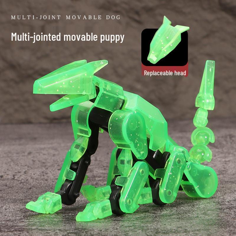 Lucky 13-Joint Action Figure: Trendy 3D Decompression Toy & Ornament.