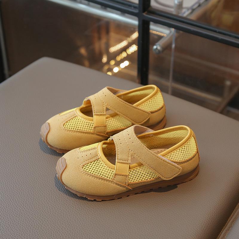 2025 Summer Children's Casual Shoes Soft soled Anti slip Mary Jane Shoe Fashion Girls' Tennis Shoe Versatile Child Sports Shoes