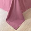 BULUNO Ins Washed Solid Color 4-Piece Bedding Set