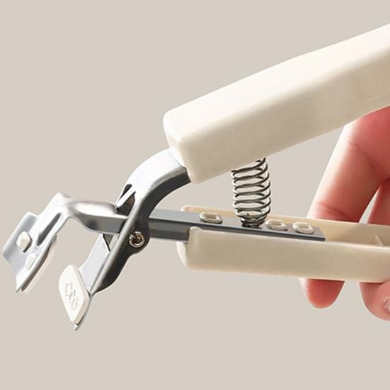 Anti-Scalding Bowl Clip Strong Stainless Steel Plate Gripper Comfortable Grip Hot Bowl Dish Clip Heat Insulation Plate Removal Tool Anti-Slip