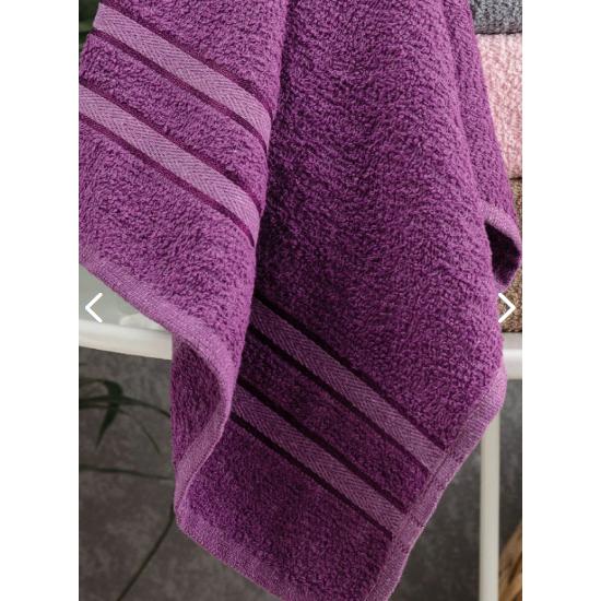 Modern 4 Piece Hand & Face Towel Set Turkish Cotton