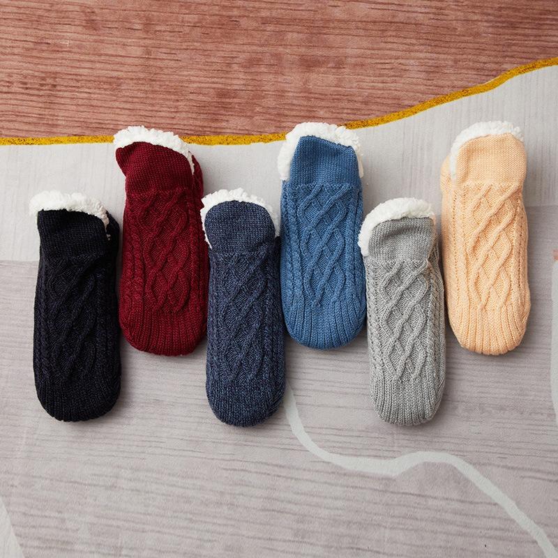 Floor Socks, Sock Covers, Velvet Thickened, Winter, Women's, Warm, Home Socks, Men's Socks