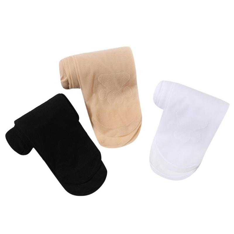 Children's Dance Tights Lightweight Solid Color Footed Leggings Comfortable Wear Pantyhose for Active Kids