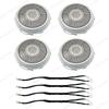 GMO3 New LED Speaker Cover For Mercedes Benz W205 X253 W213 W238 C/GLC/E-class Coupe Car Door Horn Decorative Ambient Light