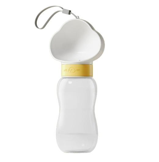 Portable Dog Travel Water Bottle, Multifunctional Feeding Water Cup for Outdoor Walking Pets