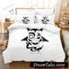 3D Print Anime D.Gray-man Bedding Set Duvet Cover Bed Set Quilt Cover Pillowcase Comforter King Queen Size Boys Adult Bedding