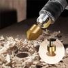 Hex Shank Titanium-Plated Five-Flute Wood Countersink Drill & Chamfering Tool