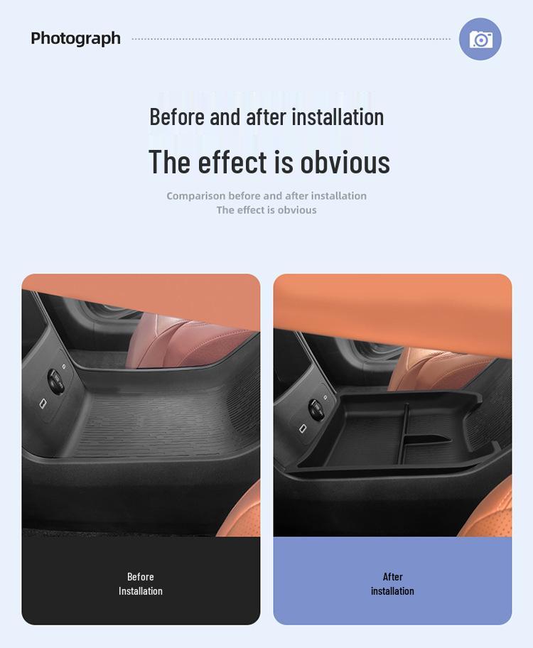 Fits 26 Changan Deep Blue S07 models: Console Organizer & Interior Accessories.