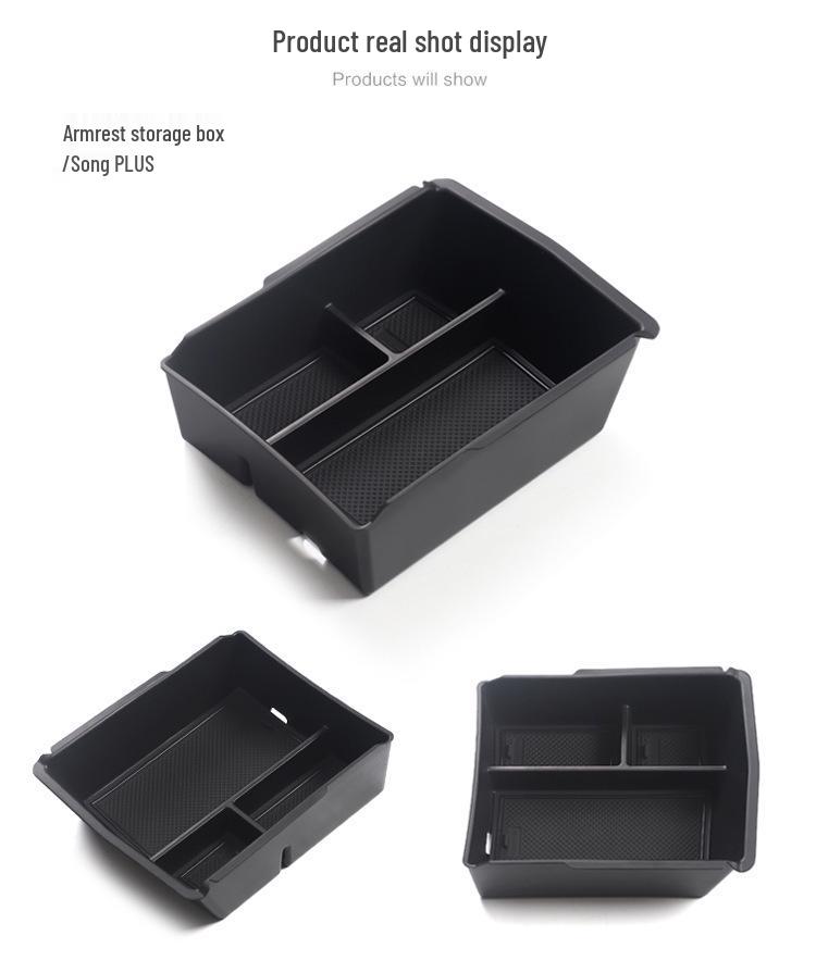 22 BYD Song PLUS Armrest Storage Box with Compartment