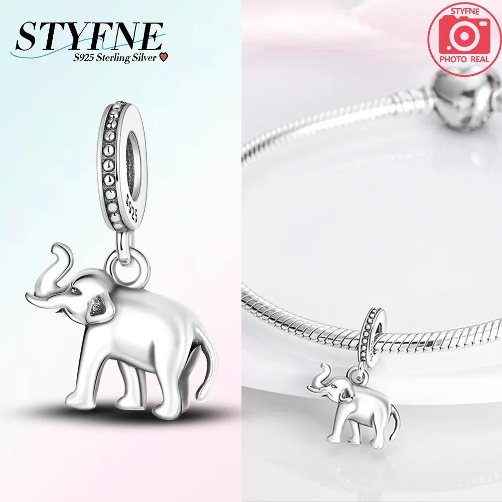 Copper Animal Elephant Lion Monkey Deer Pendant Fit Charm Original Bracelet Diy Fine Jewelry Making For Women
