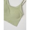 Daiso WoMens Sports Bra Top M L Green