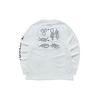 FILA Fusion Aries Collaboration American Vintage Print Casual Loose Pullover Long Sleeve T-Shirt Unisex Tops White T11U218203F-WT