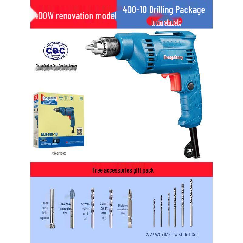 Dongcheng Multi-functional Electric Drill & Screwdriver CN Plug (adapter Included)