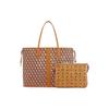 New MCM Coated Canvas Leather Combo Bag, Tote Bag, Shopping Bag, Handbag, Shoulder Bag Large Women's MWPCSVI02CO001