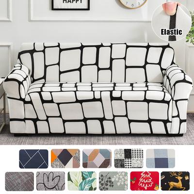 Newest Stretch Sofa Cover for Living Room Furniture Protector Couch Cover with Elastic Bottom  Sofa Slipcovers for Pets, Kids