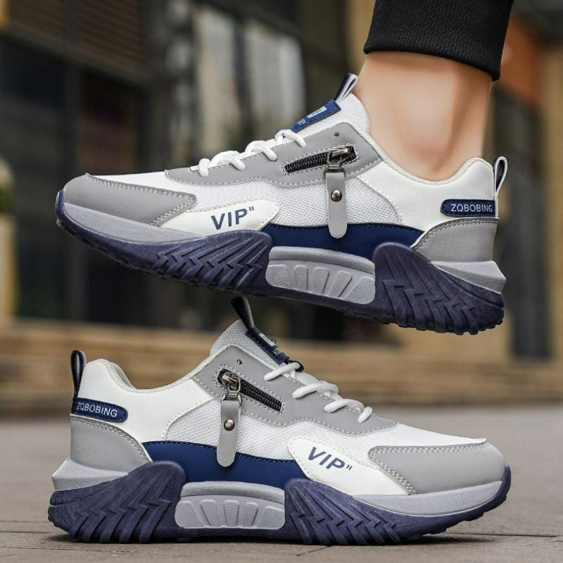 Scarpe da Uomo Sneakers Traspiranti Tendenza Taglie Forti Antiscivolo Scarpe da Corsa Outdoor Uomo Scarpa Vulcanizzata a Profilo Basso Piattaforma Scarpe Casual