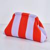 Women'S Striped Beach Bag, Versatile Striped Cloud Bag, Clutch for Commuting